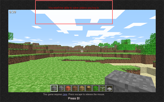 Minecraft マインクラフト 無料版 やり方 始め方 オンラインゲームいっぱい Pcゲームパラダイス